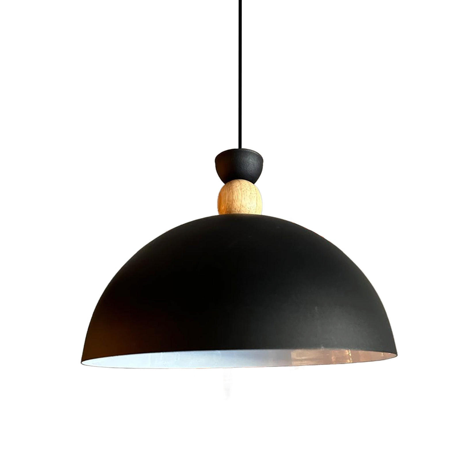 PENDELLEUCHTE Yimpi - Schwarz, Metall (30/30/25cm) - Bamyum