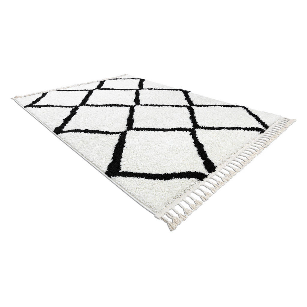 Thumbnail - rugsX Teppich, Weiß, Textil, Rechteckig, 80x150 cm, Teppiche & Böden, Teppiche, Hochflorteppiche & Shaggys