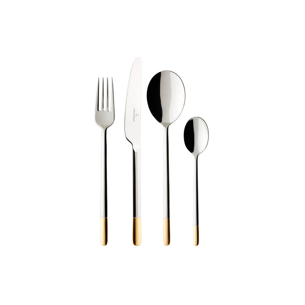 Villeroy & Boch Tafelbesteck Silber, Gold
