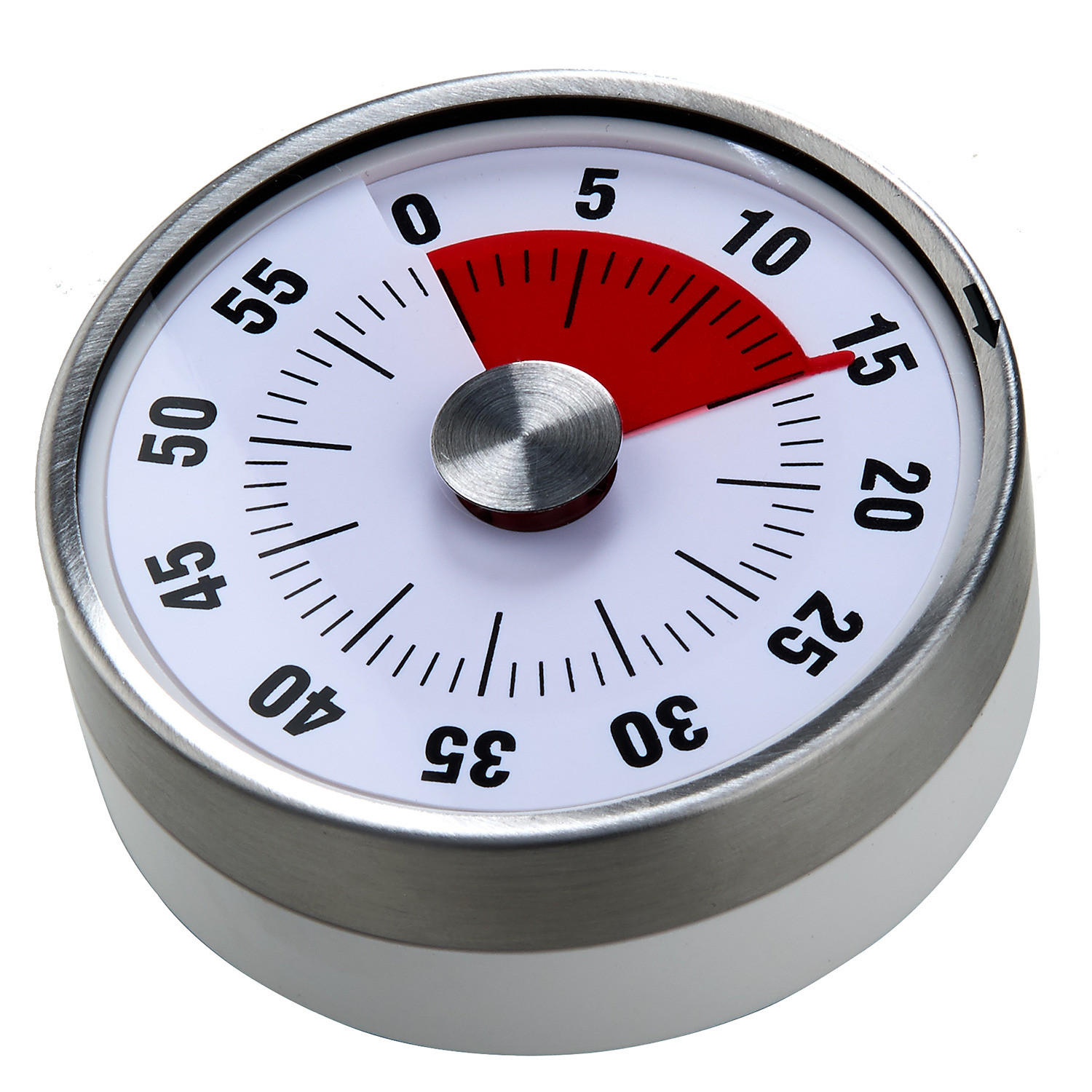 EIERUHR (5er Set) Right On Time - Weiß, Metall (8/3/3cm) - Butlers