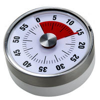 EIERUHR (5er Set) Right On Time - Weiß, Metall (8/3/3cm) - Butlers