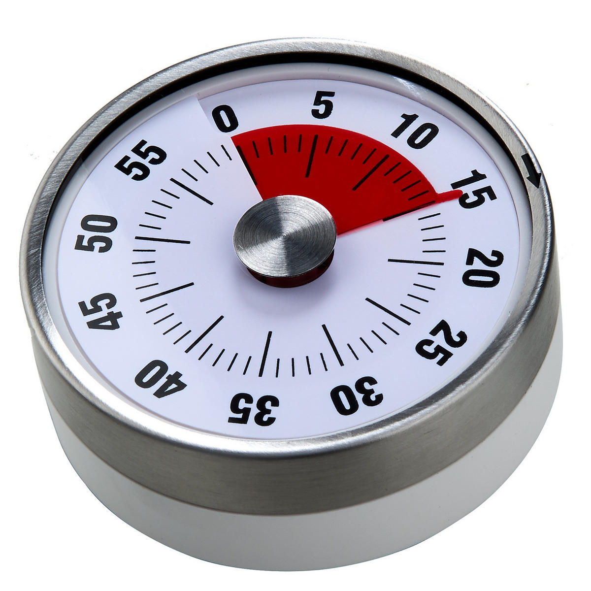 EIERUHR (5er Set) Right On Time - Weiß, Metall (8/3/3cm) - Butlers