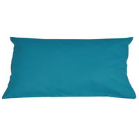 KISSENBEZUG Basic 100% Baumwolle petrol 80/40 cm - Petrol, Textil (40/80cm) - beties Heimtextil