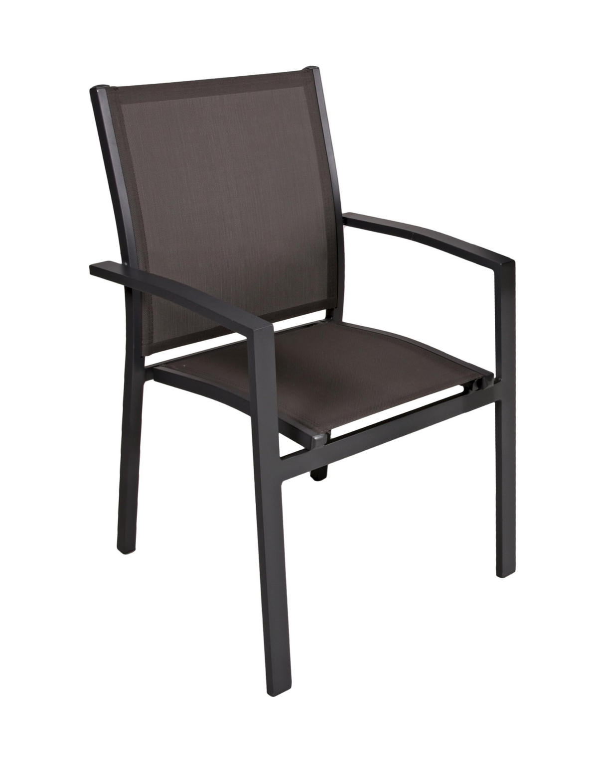 GARTEN-SITZGRUPPE Edgar 7-teilig Gartenmöbel-Set - Dunkelgrau, Kunststoff - DELUKE