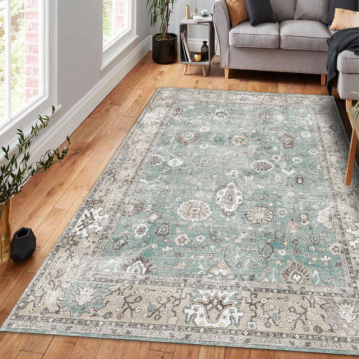 TEPPICH Zuleo 120x180 cm - Multicolor, Textil (120/180cm) - Bamyum
