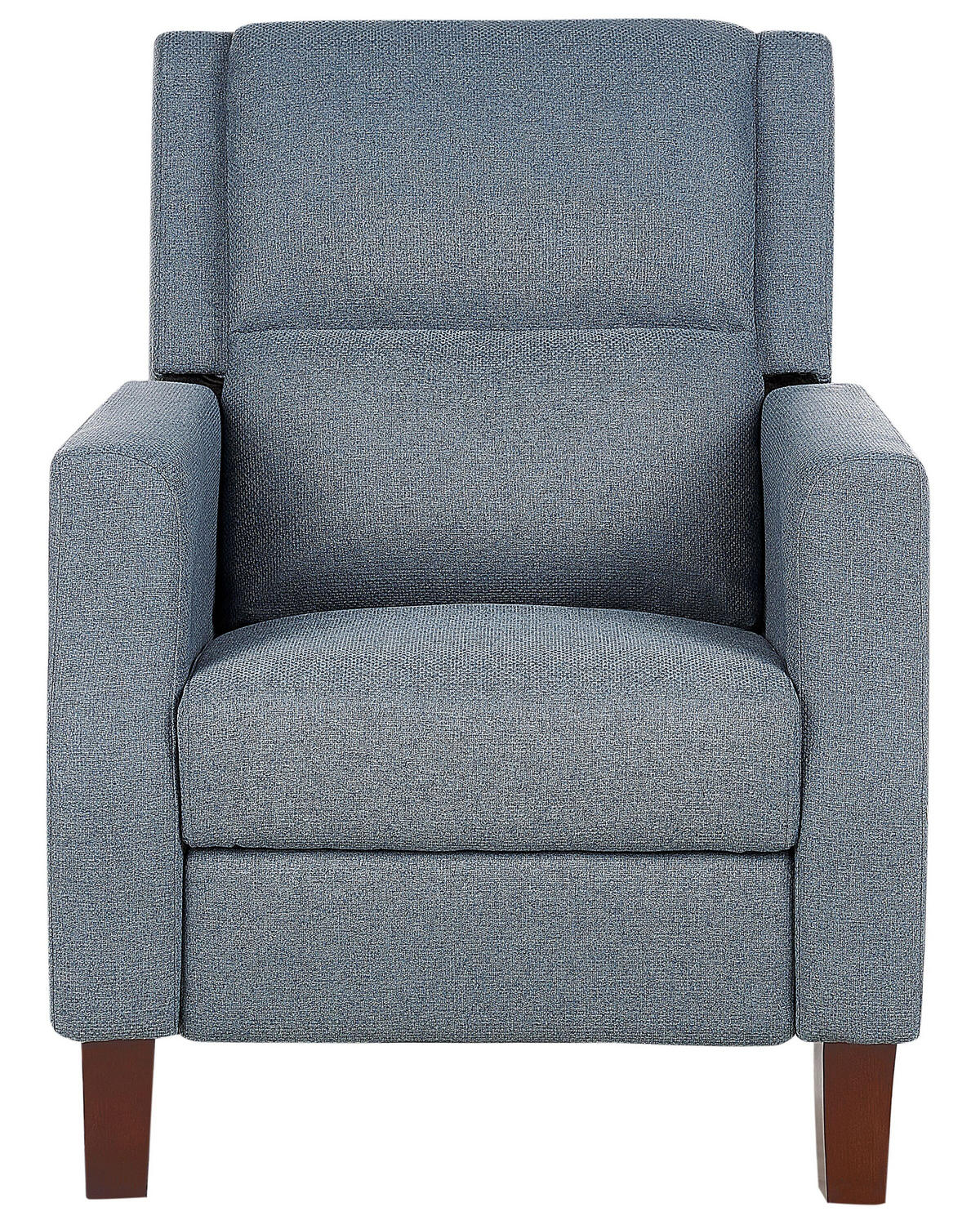SESSEL dunkelblau verstellbar Egersund - Dunkelblau, Textil (75/97/92cm) - Beliani