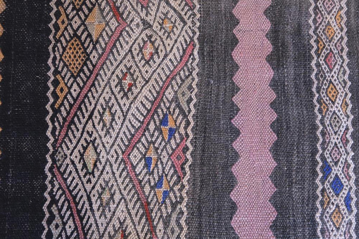 BERBERTEPPICH aus reiner Wolle 173x 370 cm - Multicolor, Naturmaterialien (173/370cm) - AFK Living