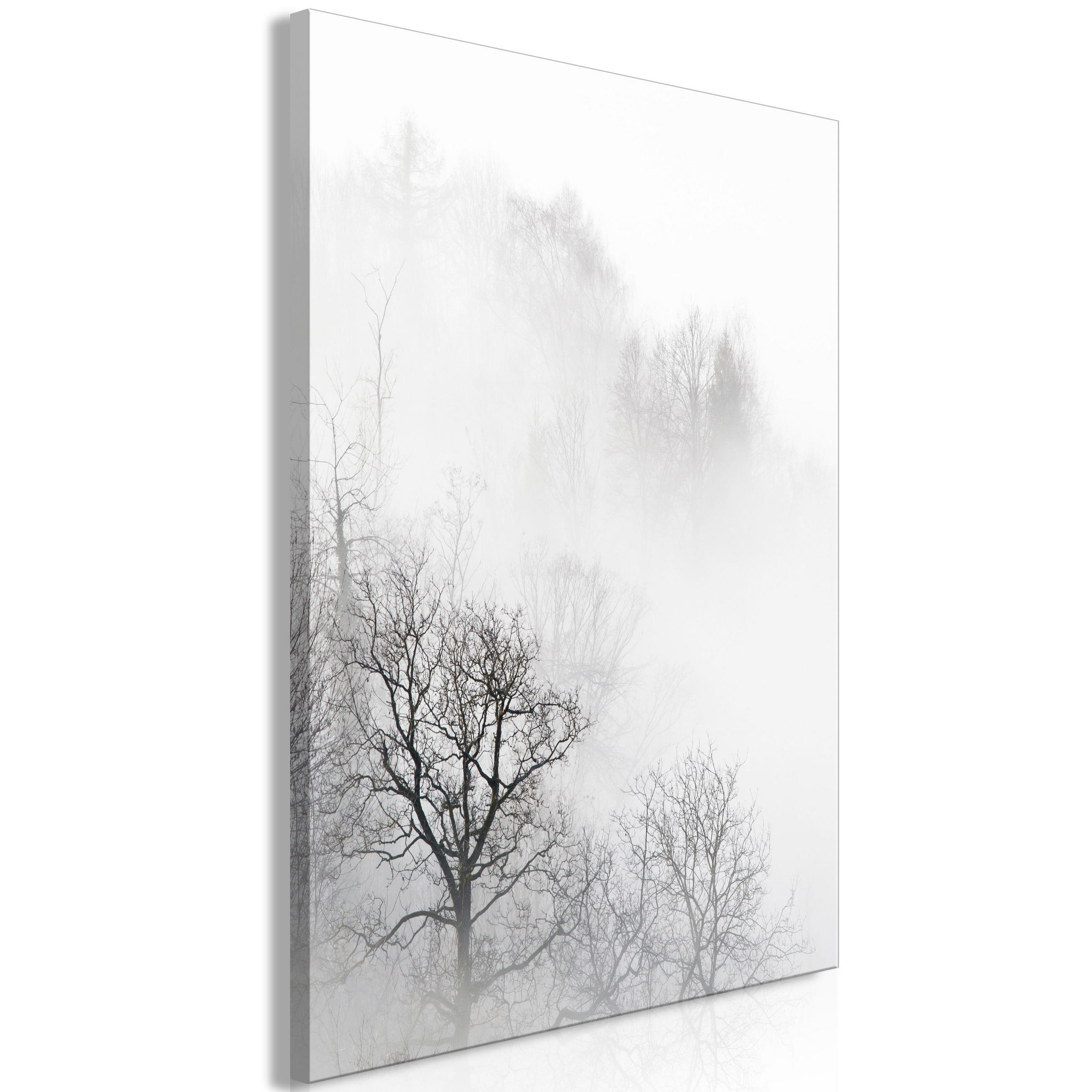 KUNSTDRUCK Schwarz-Weiß 40/60 cm - Schwarz, Textil (40/60cm) - KUNSTLOFT