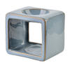 DUFTLAMPE Basic Blau 9.5/7.5/8.5 cm Keramik - Hellblau, Keramik (8.5cm) - Mondex