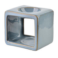 DUFTLAMPE Basic Blau 9.5/7.5/8.5 cm Keramik - Hellblau, Keramik (8.5cm) - Mondex