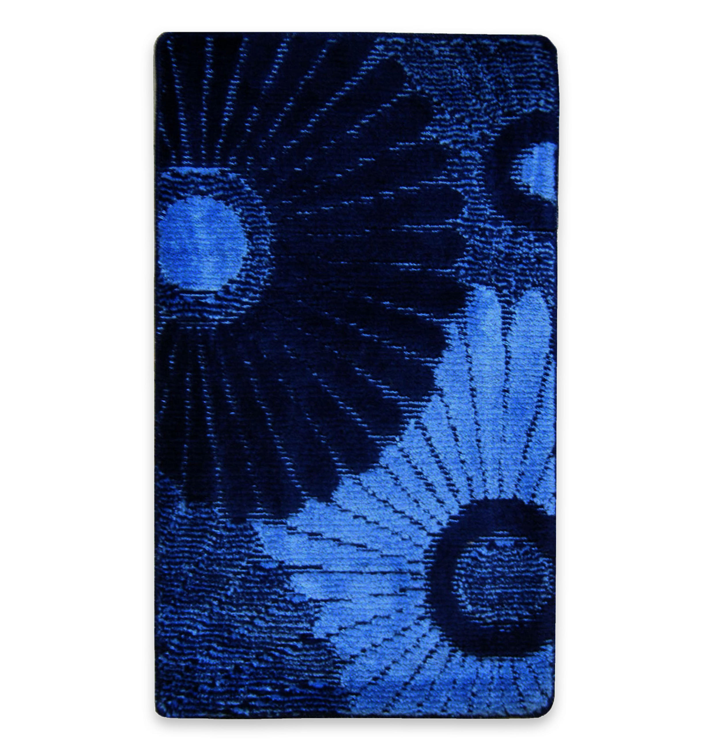 BADEMATTE 80/200cm BLAU - Blau, Textil (80/200cm) - ROLFNERS