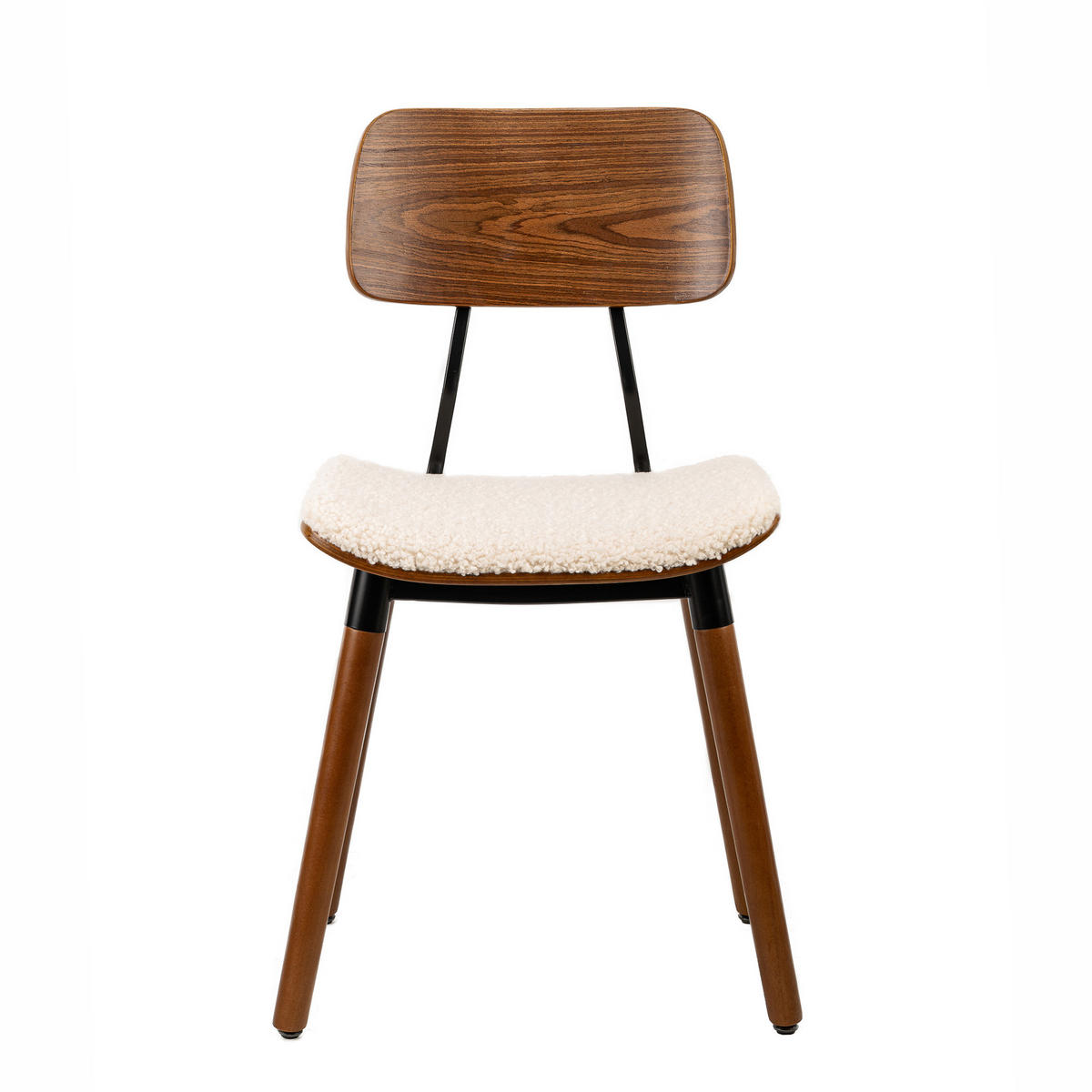 STUHL 2er-Set Stoff Weiß - Weiß, Textil (44/82/50cm) - Nordlys