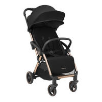 BUGGY Eden bis 22 kg schwarz Federung Regenschutz zusammenklappbar - Schwarz, Metall (62/47/100cm) - Kikka boo