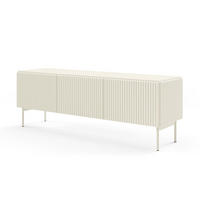 RTV-SCHRANK Tutti Kaschmir, TV-Tisch - Kaschmir, Holzwerkstoff/Metall (147/51/40cm) - Bettso