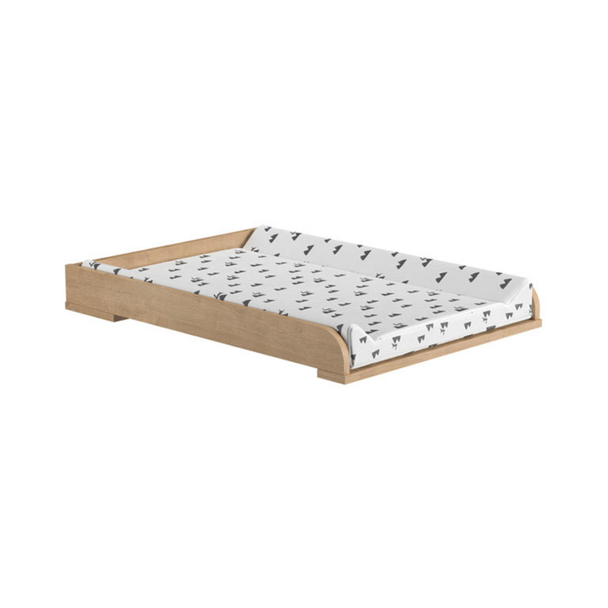 SOBA ZA BEBE 3-dijelni drvo i bijela - bijela, drvni materijal (145/103/75cm) - Petits-meubles