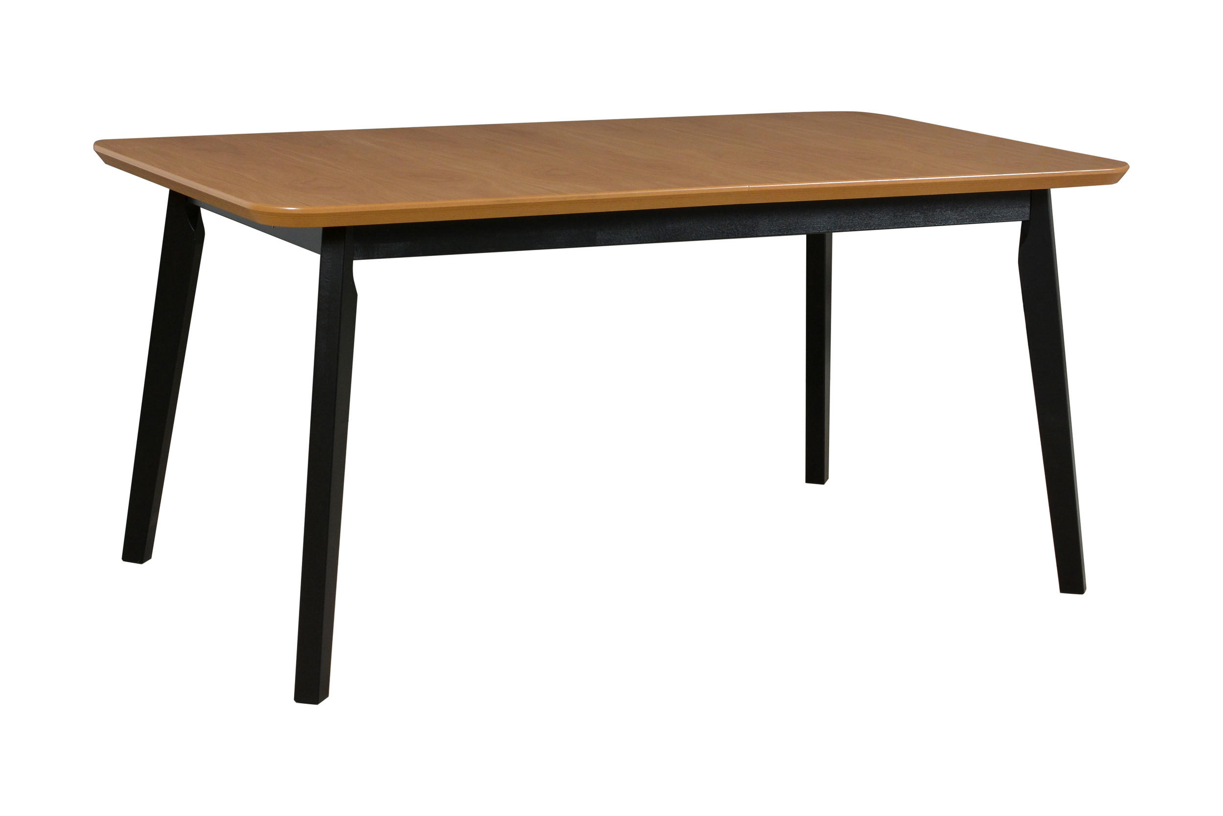 ESSTISCH Oslo 8, 160-200/90 cm, eiche - Wildeiche, Holz (90/160/75cm) - Leaf Design