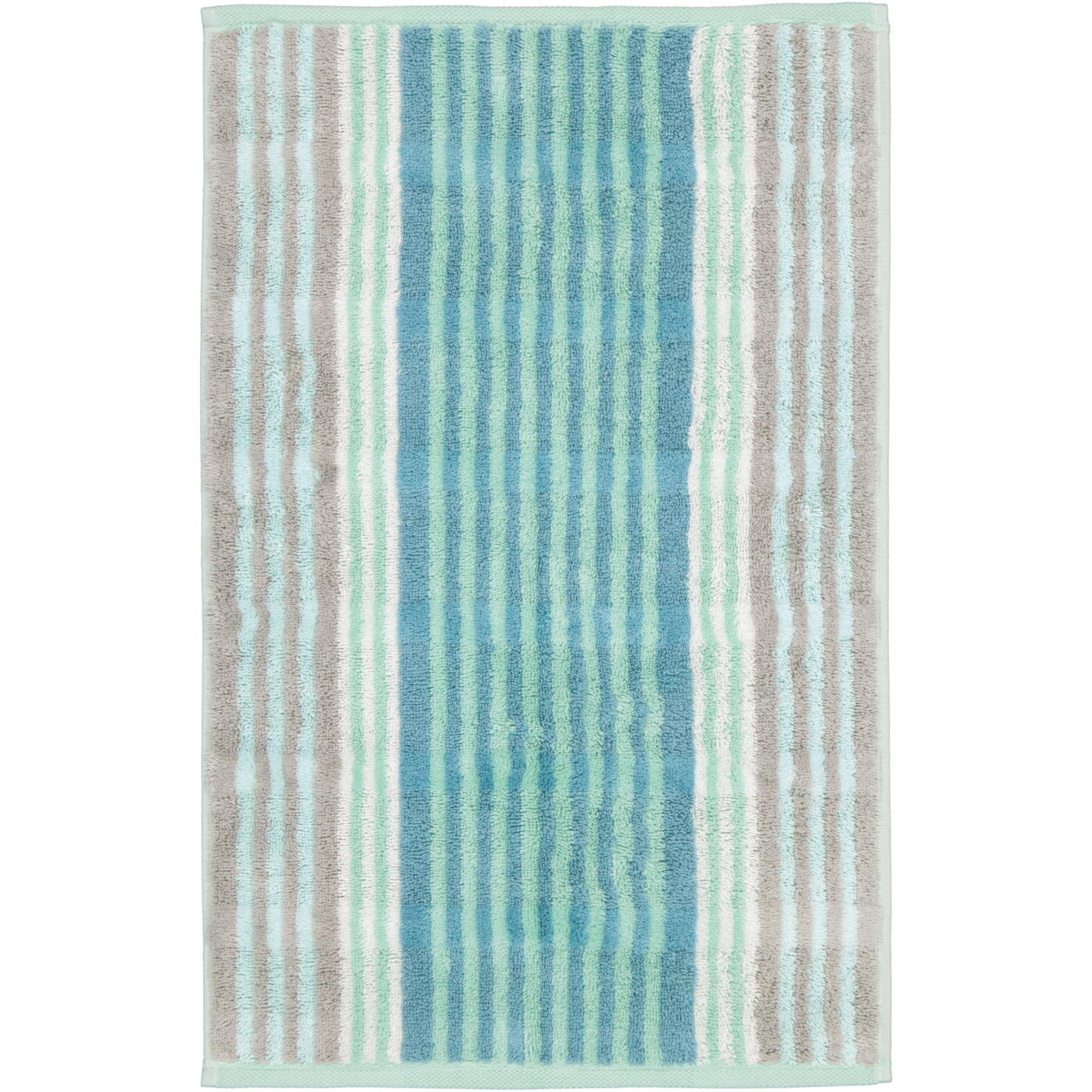 HANDTÜCHER NOBLESSE HARMONY STREIFEN 1085 JADE - 47 - Grün, Textil (30/50cm) - Cawoe