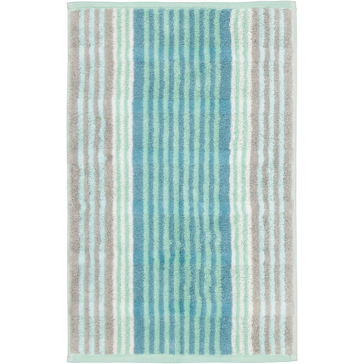 HANDTÜCHER NOBLESSE HARMONY STREIFEN 1085 JADE - 47 - Grün, Textil (30/50cm) - Cawoe