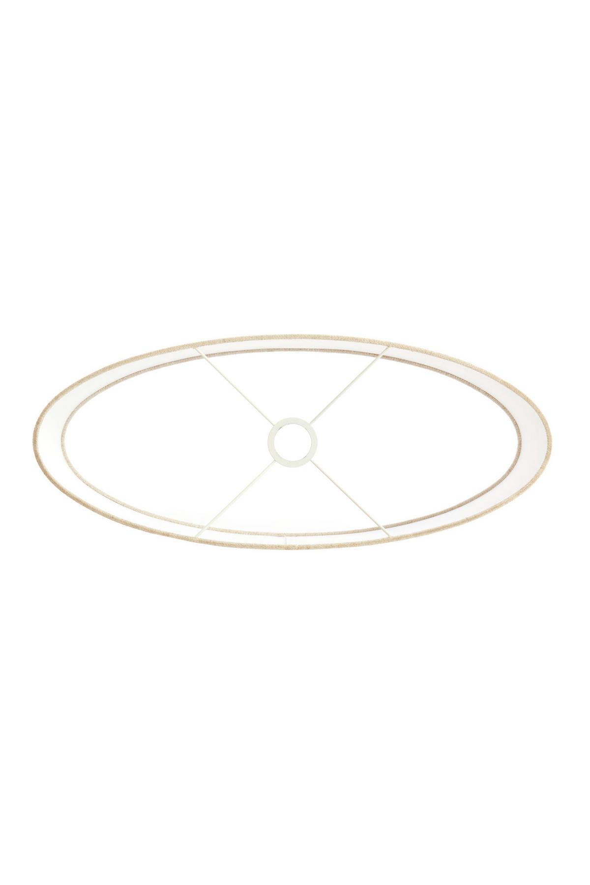 LAMPENSCHIRM Livigno Braun 58/24/32 cm - Braun, Textil (58/24/32cm) - Light & Living