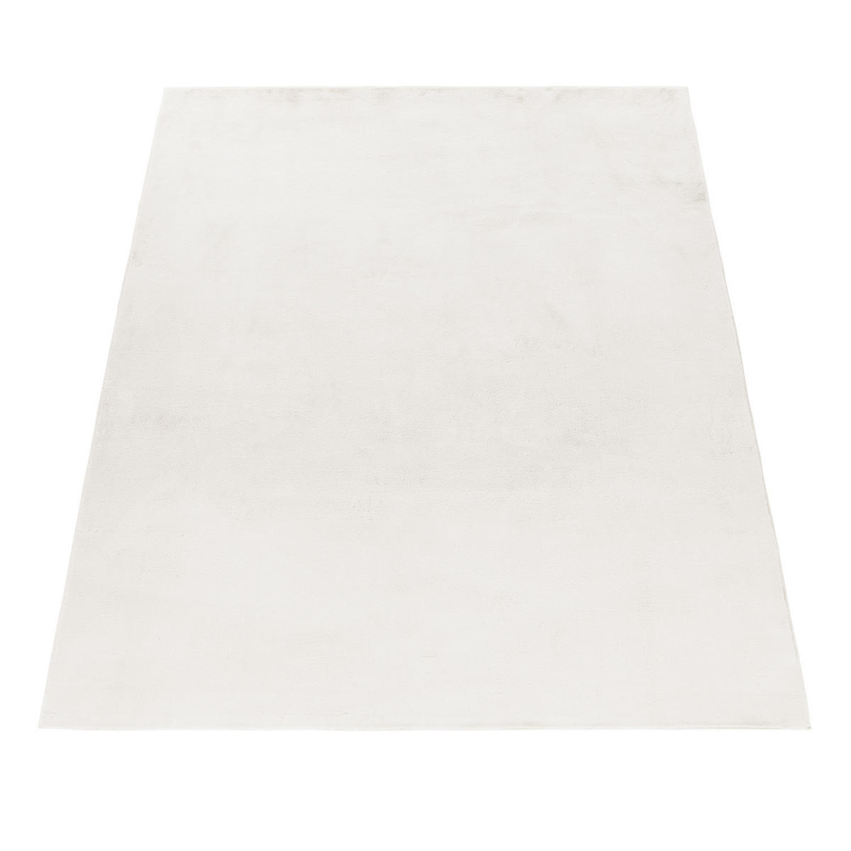 TEPPICH Flur Einfarbig Pflegeleicht Waschbar Wohnzimmer OEKO-TEX Creme 200x290 cm Gekettelt – NECKAR - Beige, Textil (200/290cm) - KADIMA DESIGN