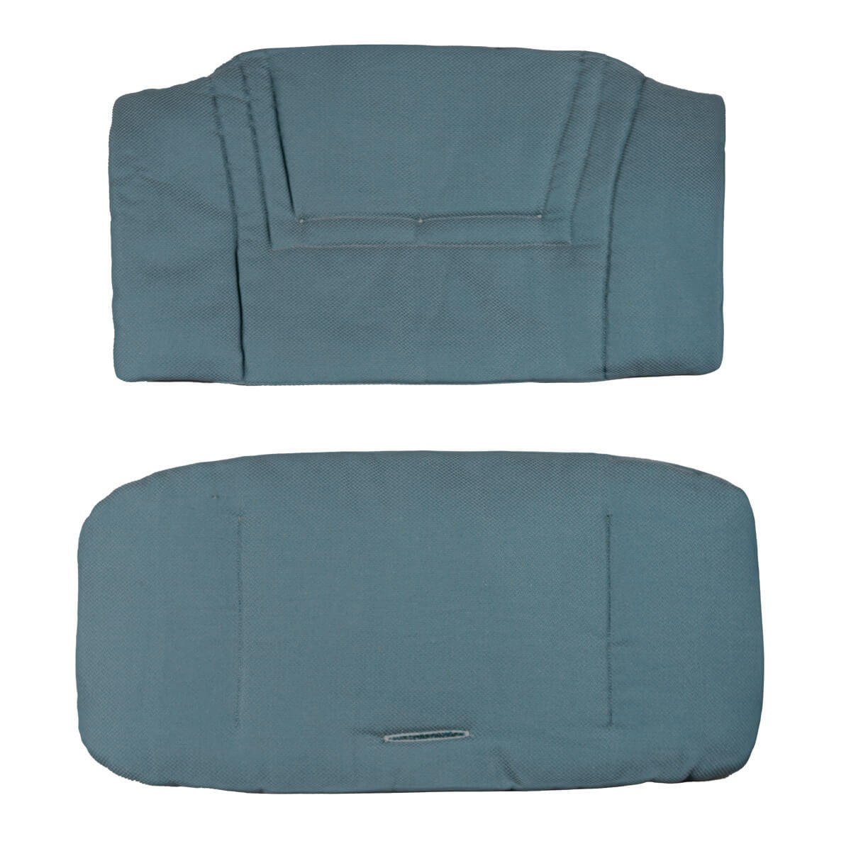 KINDERSTUHLPOLSTER Hochstuhl Sitzkissen Set für Hauck Alpha - Türkis, Textil (27/7/38cm) - Hoppediz