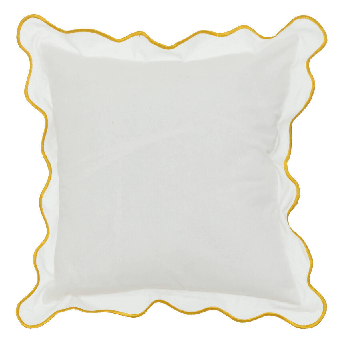 ZIERKISSEN Biskwit 50/50 cm - Weiß, Textil (10/50cm) - Atmosphera Createur d´interieur