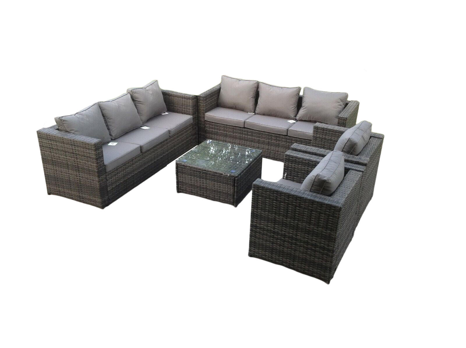 Fimous Loungesofa Dunkelgrau