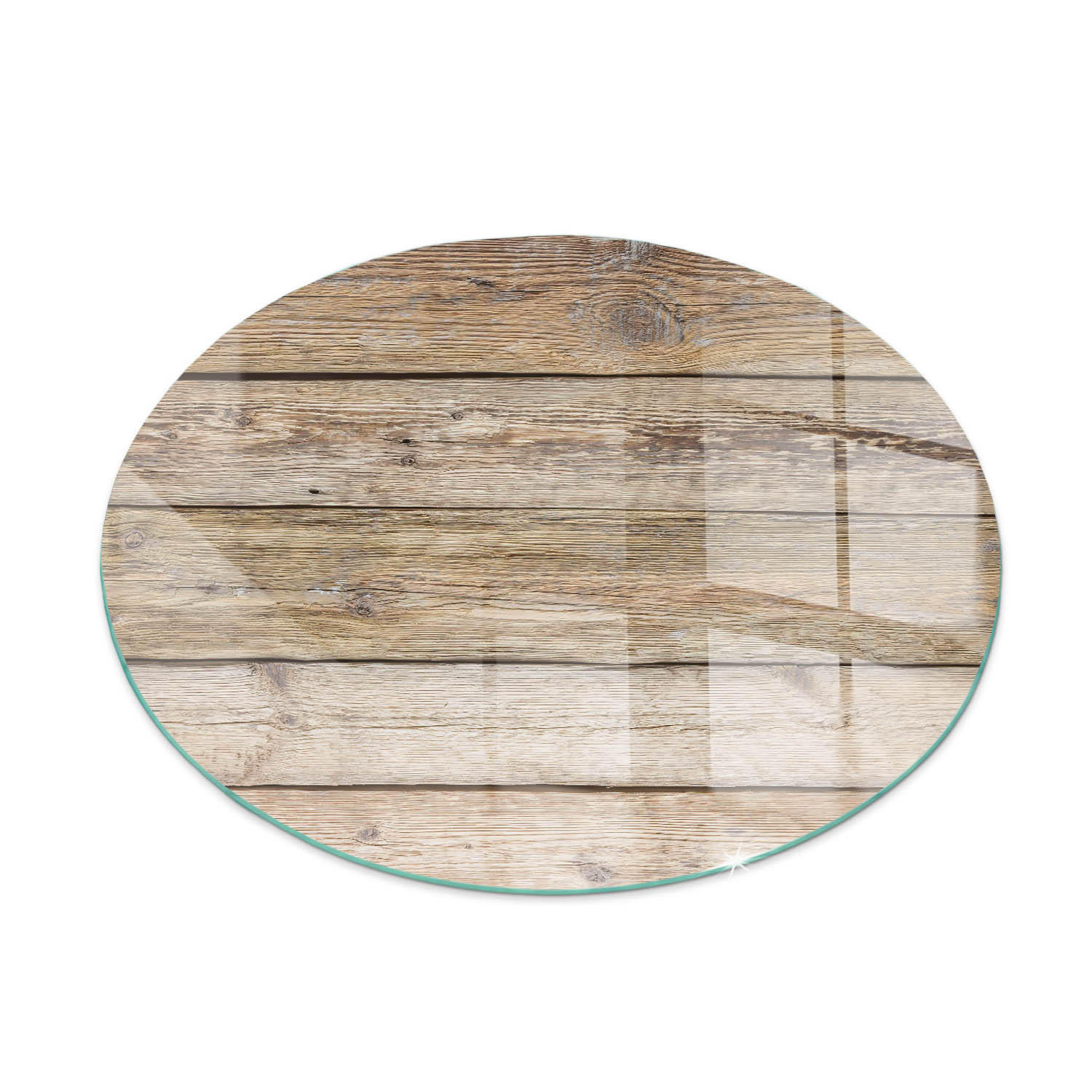 ArtPrintCave Glasplatte Beige 60x60x0.4 cm