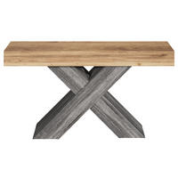 KONSOLENTISCH Natur 140/30/80 cm - Naturfarben, Holzwerkstoff (30/140/80cm) - PANGIVO