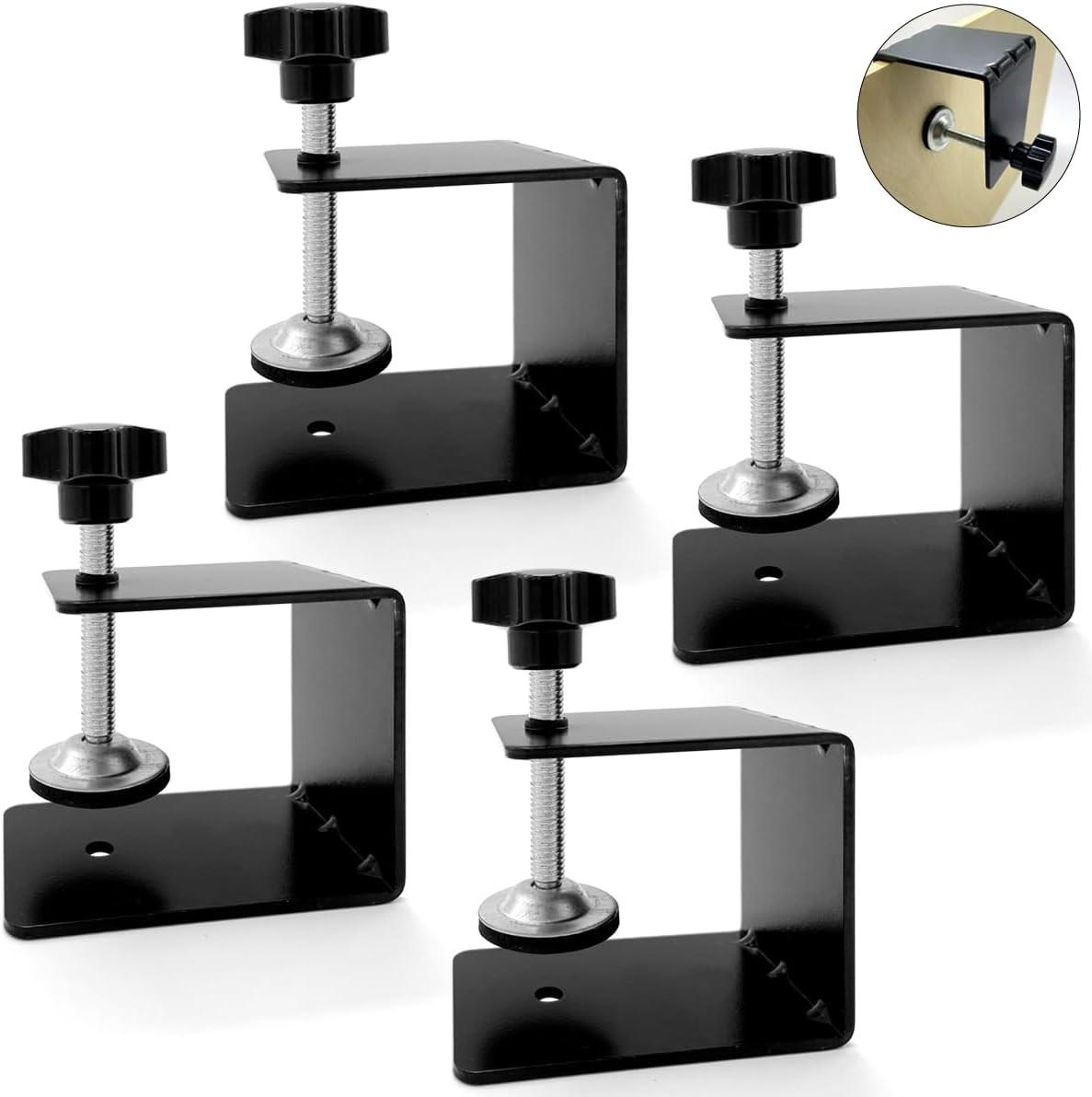 DCA Montageclips Schwarz 6.5x5x7.9 cm