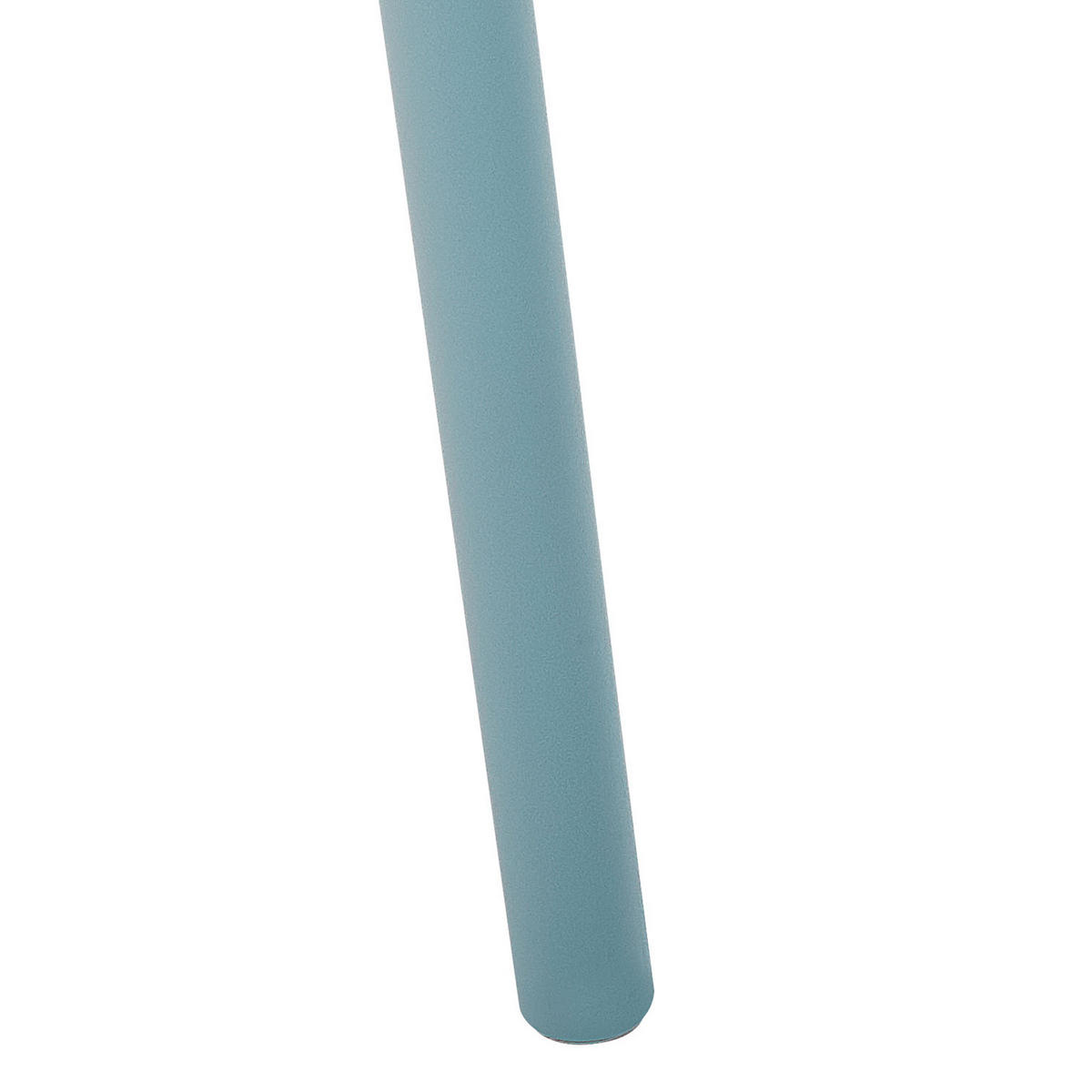 GARTENSTÜHLE 4er-Set Kunststoff blau Ostia - Blau, Kunststoff (46/83/51cm) - Beliani