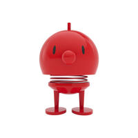 DEKOFIGUR Bumble M rot 10,7 cm - Rot, Kunststoff (8.5/10.7/7.4cm) - Hoptimist
