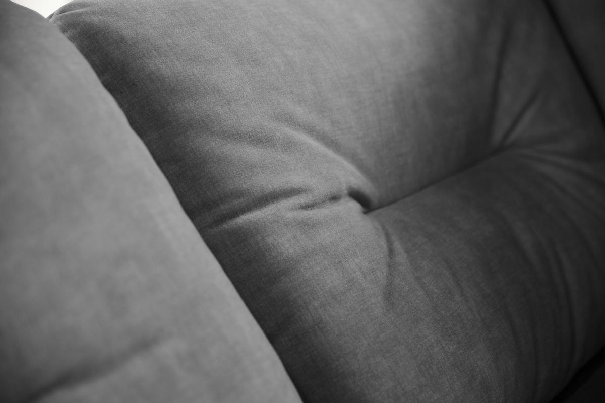 ROHOVÁ POHOVKA 250 cm v čiernej - čierna, textil (250/200cm) - Home Collective