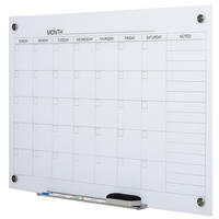 WHITEBOARD, für Organisation Ferienpläne und Monatsplanungen, 90 x 60 cm - Weiß, Kunststoff (90/60/0.2cm) - Vinsetto