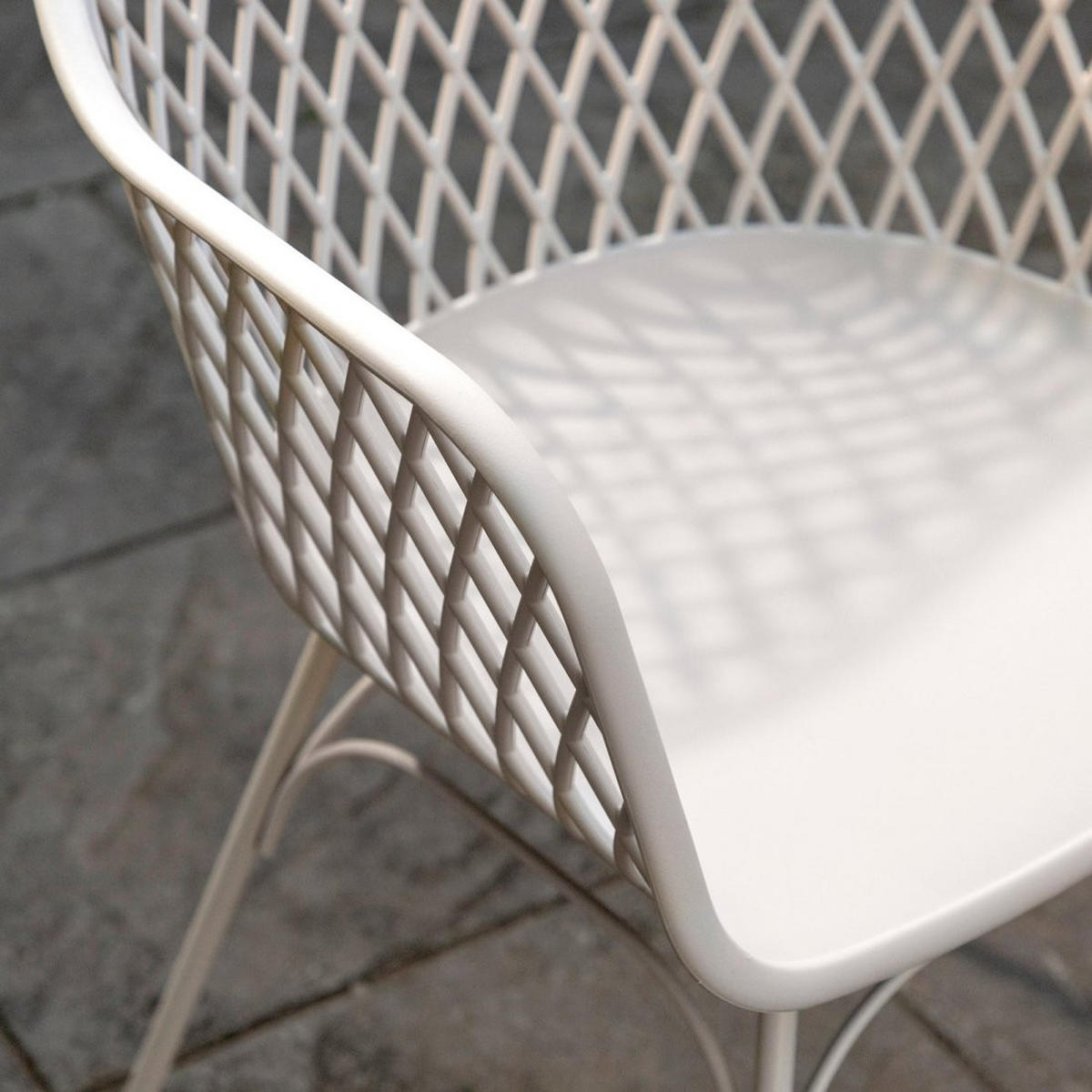 STUHL FÜR DRAUSSEN Stal Beige 59 cm x 72 cm - Beige, Kunststoff (59/72/56cm)