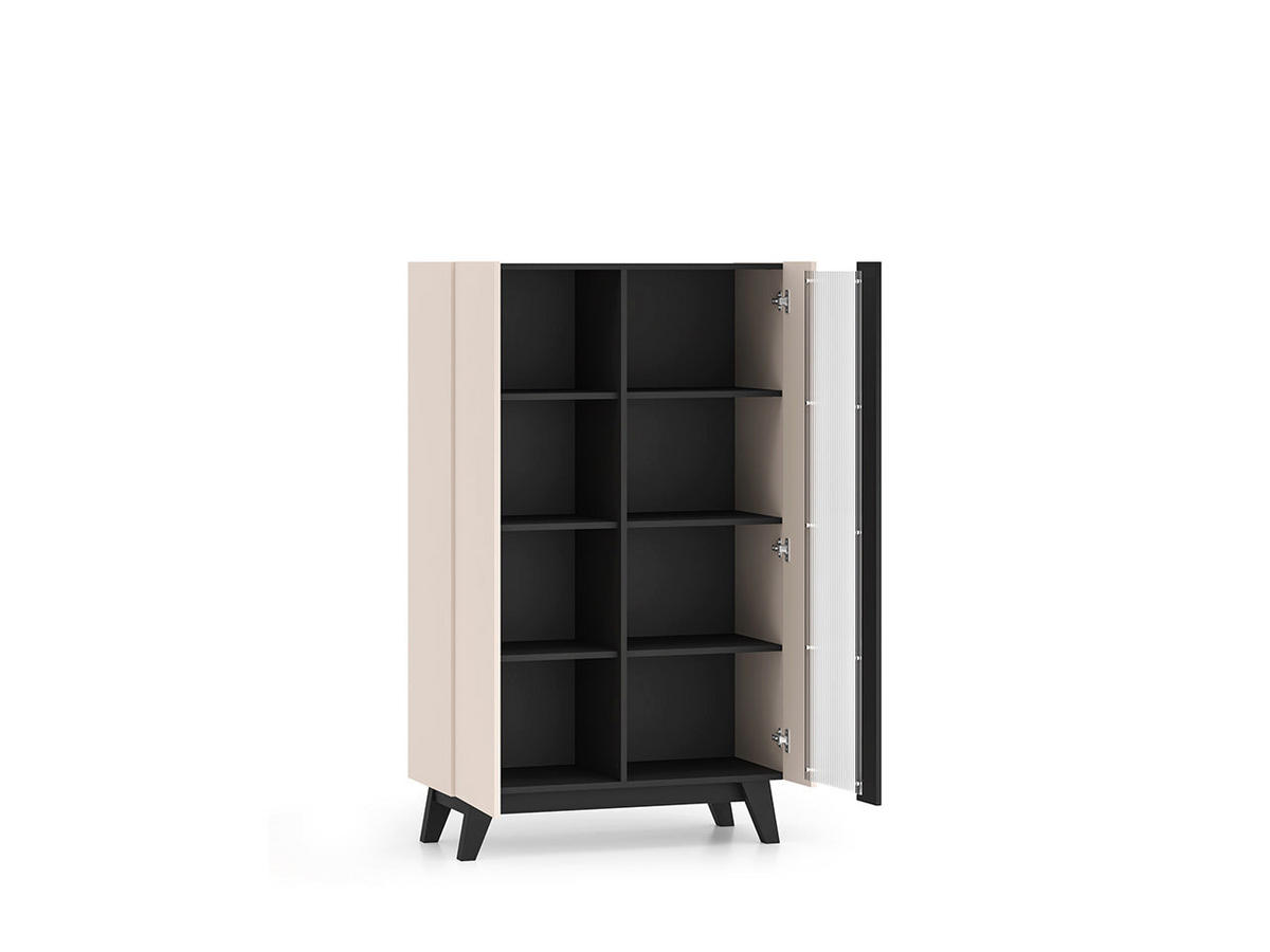 VITRINE – 95 cm – Freshion – Kaschmir - Kaschmir, Holzwerkstoff (95/155/40cm) - hi-markt