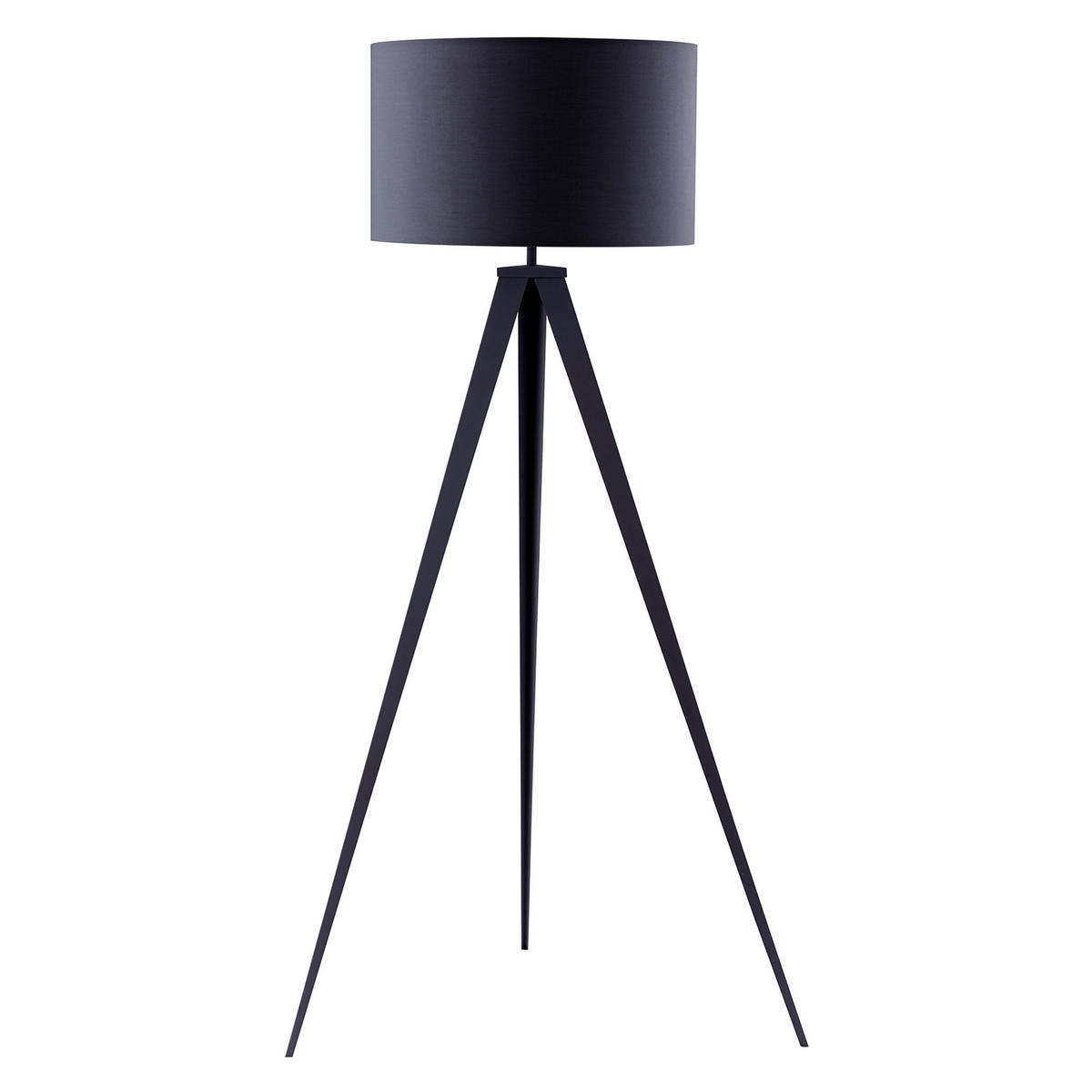 STEHLEUCHTE Grau - Grau, Metall (157/55/157cm) - Teamson Home