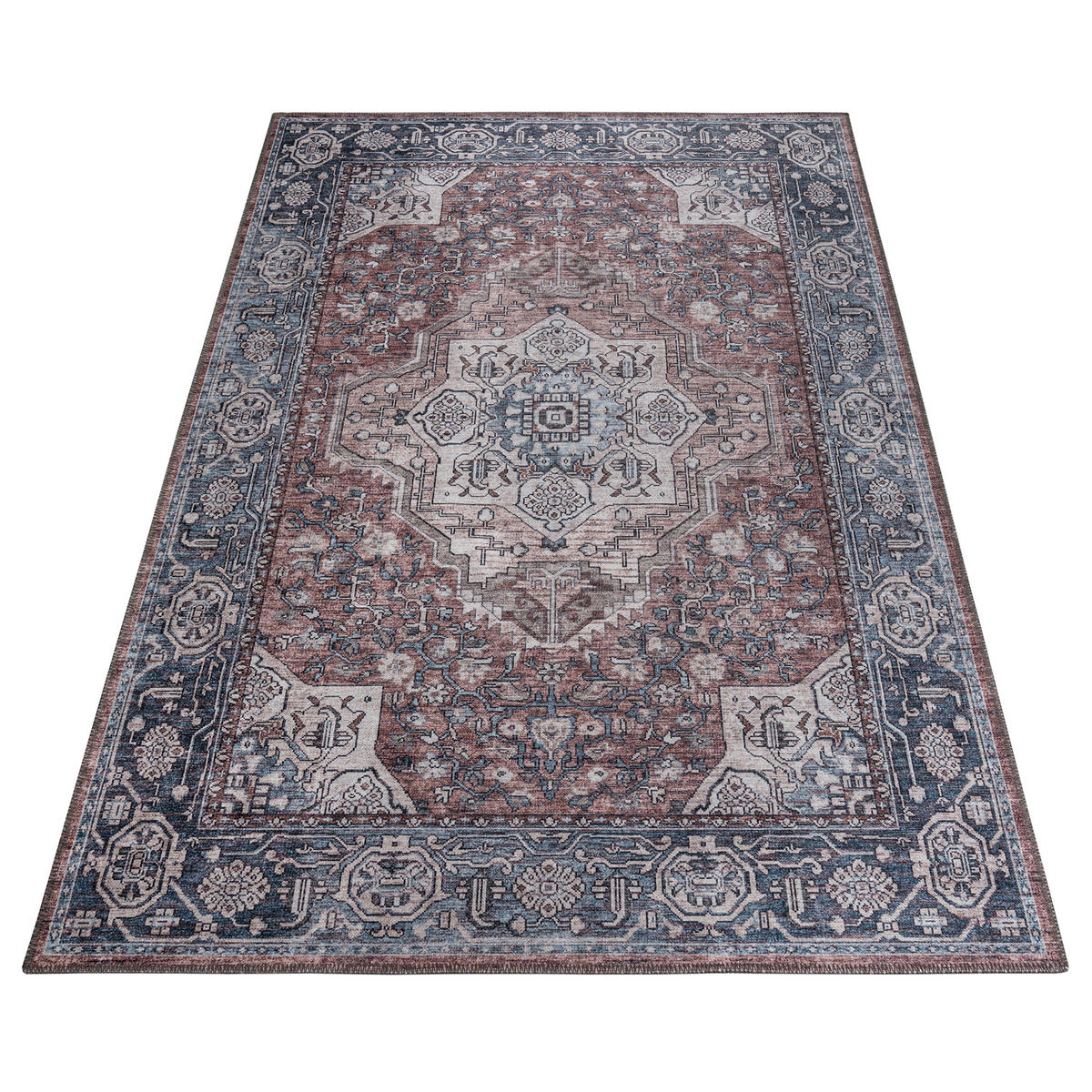 TEPPICH DUBAI mauve orientalisch 120/180 cm - Mauve, Textil (120/180cm) - Tapiso