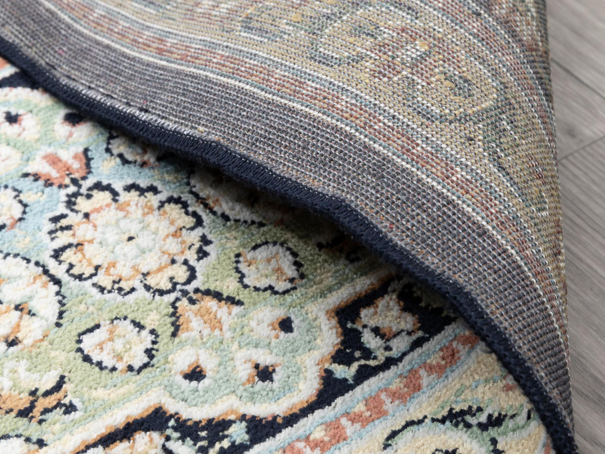 ORIENTTEPPICH 195/300 cm Riad Ghom - Schwarz, Textil (195/300cm) - Steffensmeier