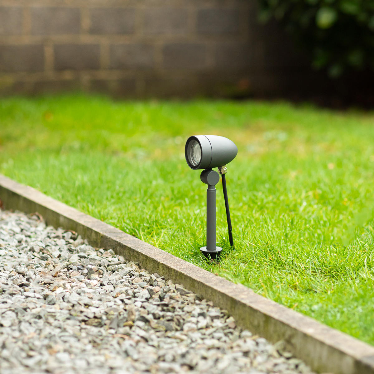 AUSSENLEUCHTE Luspo - Anthrazit, Metall (10/6.5/38cm) - Paco Home