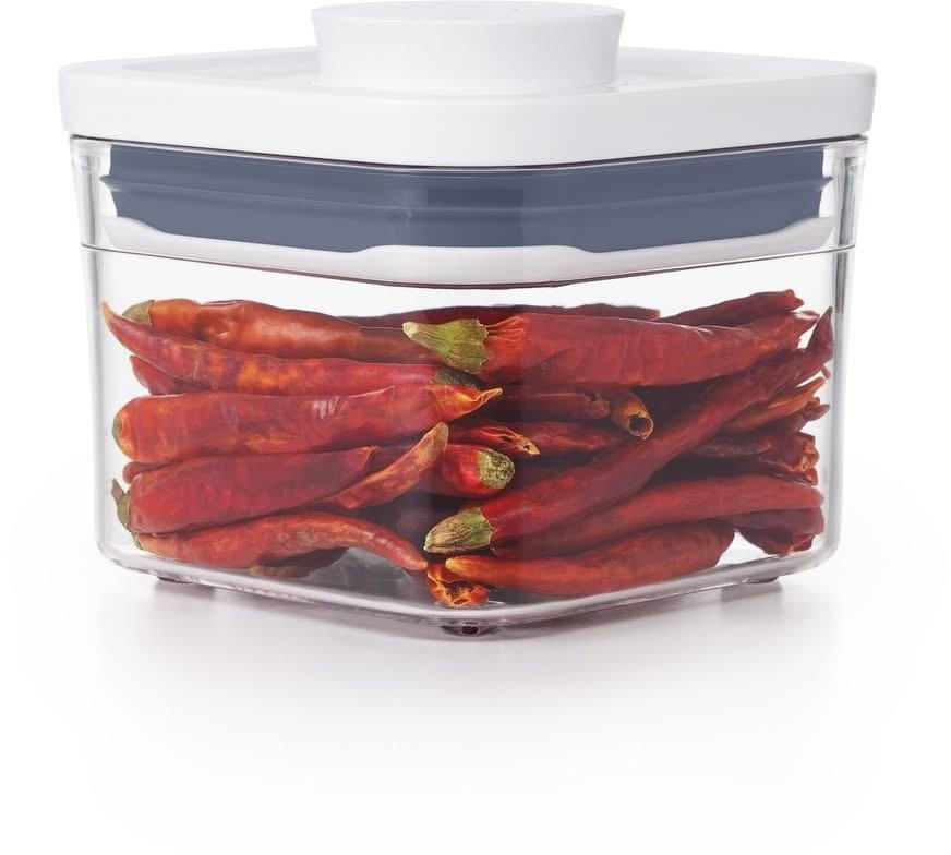 VORRATSTOPF Vorratsbehälter POP 2.0 - Quadratisch - 400 ml - Transparent, Kunststoff (11/8/11cm)