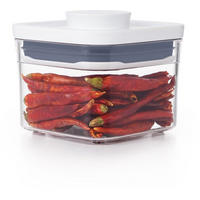 VORRATSTOPF Vorratsbehälter POP 2.0 - Quadratisch - 400 ml - Transparent, Kunststoff (11/8/11cm)