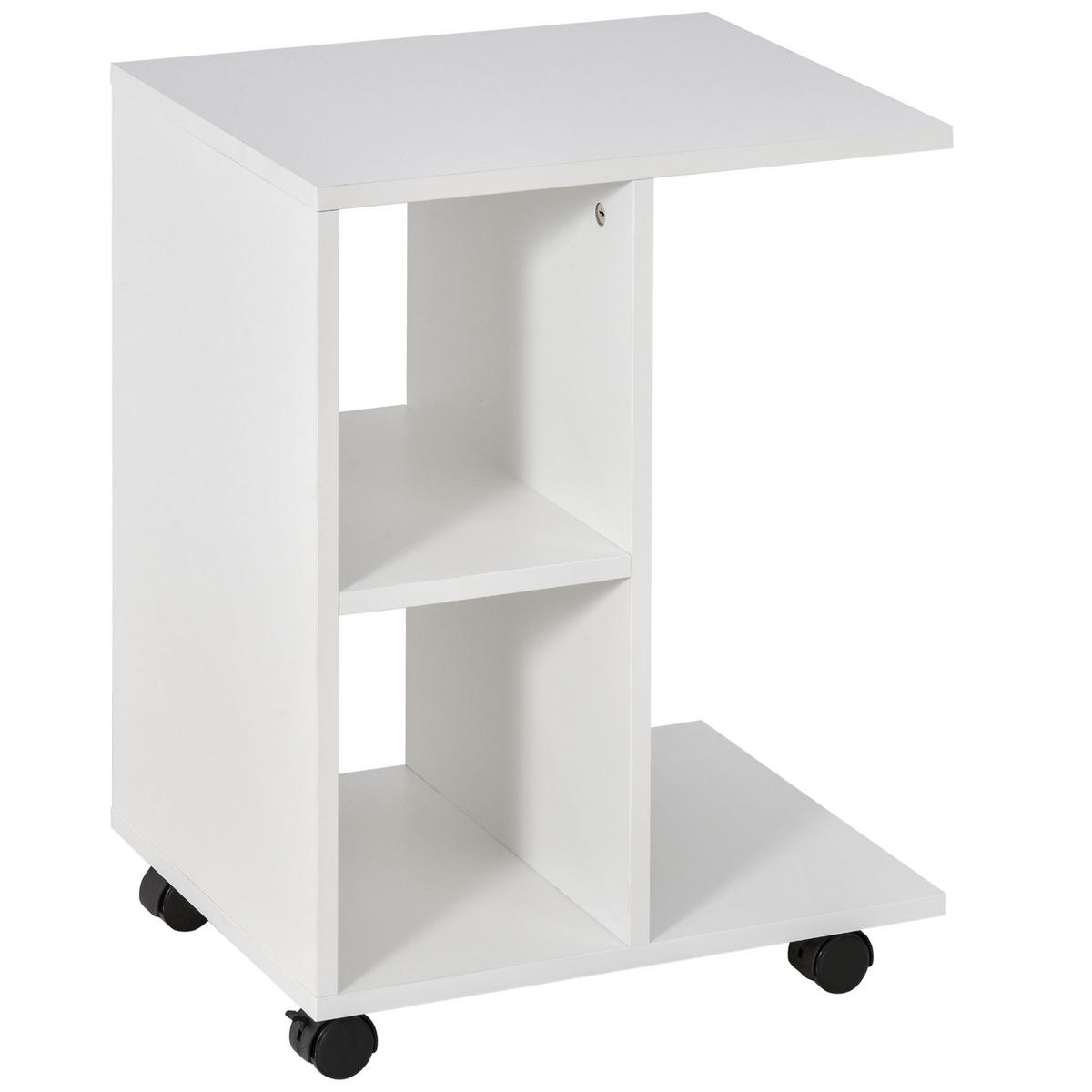 BÜROTISCH Weiß 1 Stück - Weiß, Holzwerkstoff (35/58/45cm) - GiPP