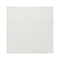 KOBEREC Krémově bílý 160/160 cm Antero - bílá/krémová, textil (160/160cm) - Beliani
