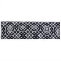 TEPPICHLÄUFER Karungal 200/60 cm - Schwarz, Kunststoff (60/200cm) - Beliani