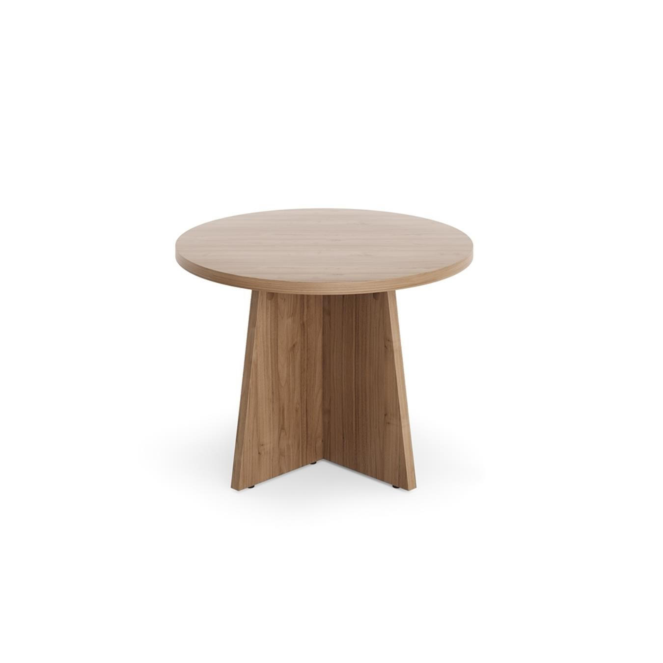 COUCHTISCH Aurena, Kaschmir mit Walnuss - Walnussfarben, Holzwerkstoff (58/58/40cm) - Bettso