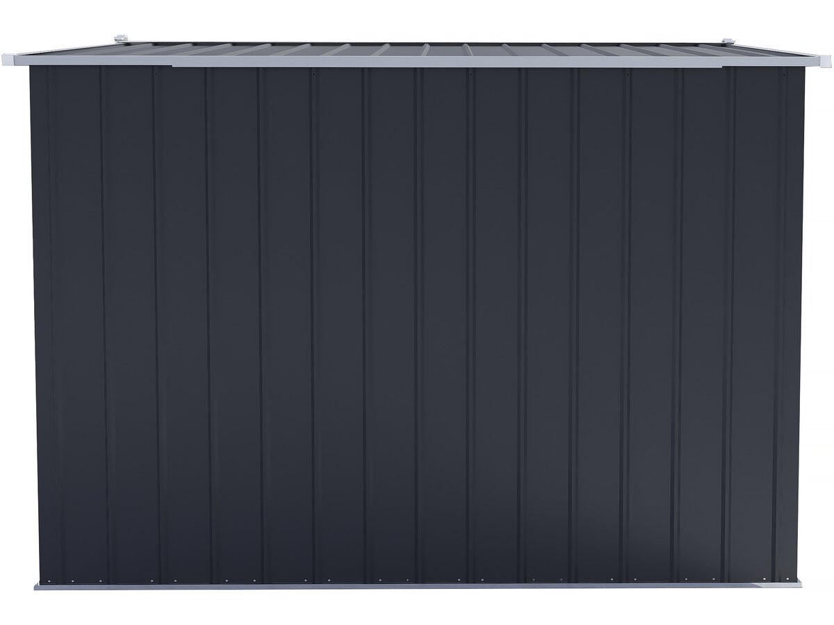 METALL-GARTENHAUS boston Grau - Grau, Metall (298/193/276cm) - Habitat Garten