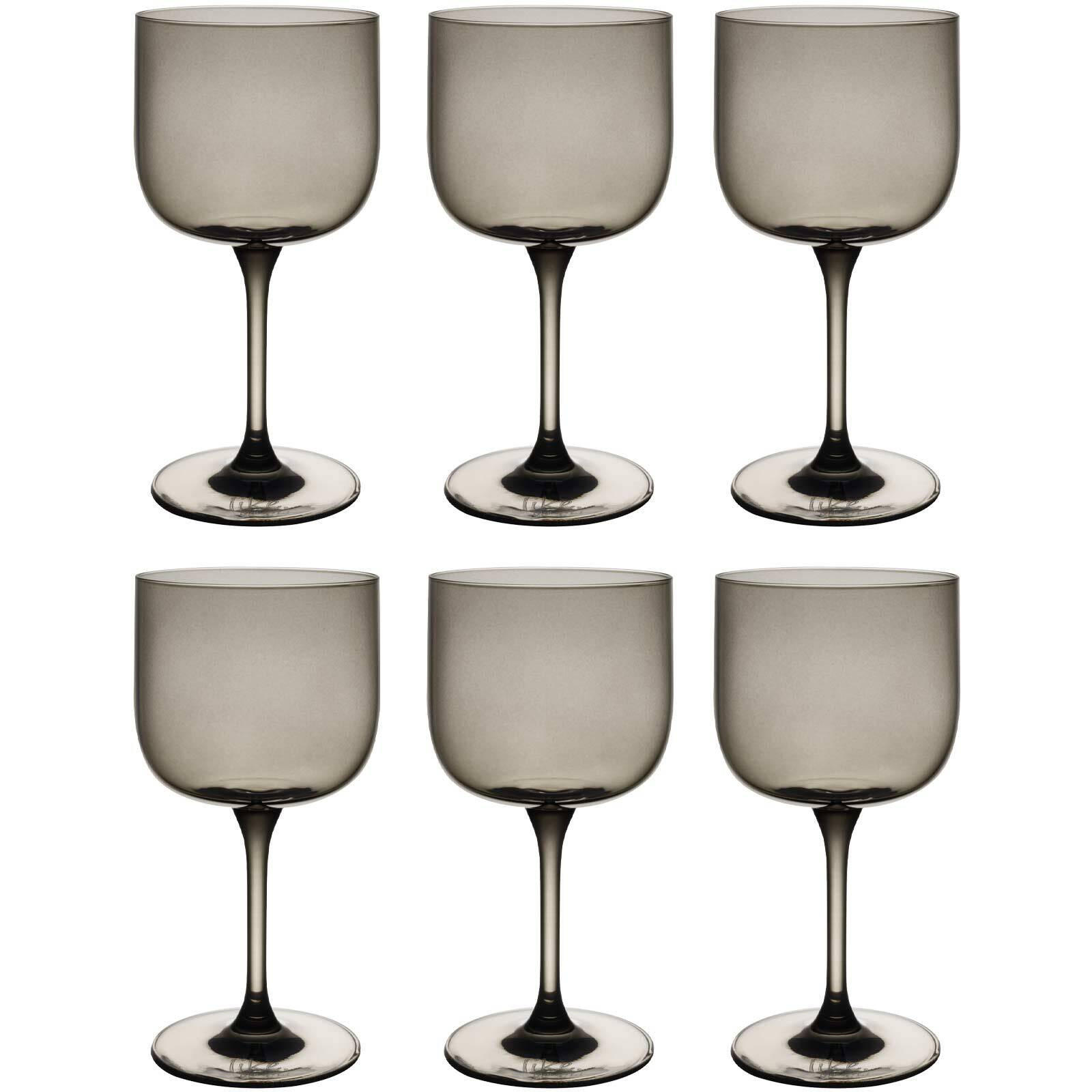 WEINGLÄSER Like Glass Smoke 270 ml 6er Set - Grau, Glas (0.27L) - like.Villeroy & Boch