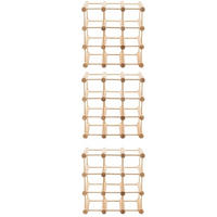 WEINREGAL Vinotega Mod 36x36x24 cm 3x 9 Flaschen Massives Eichenholz Geölt - Hellbraun, Holz (108/36/24cm) - PROREGAL
