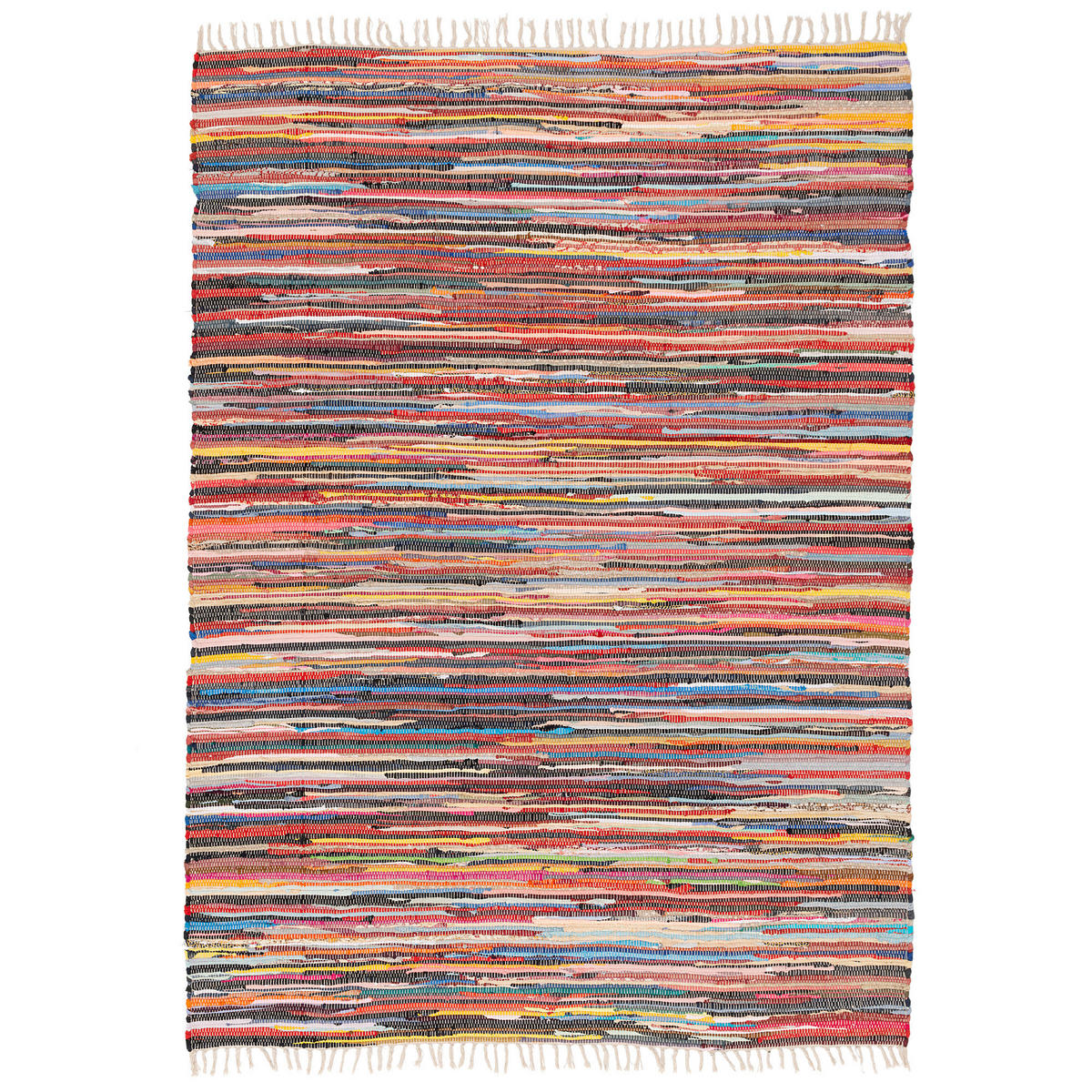 BAUMWOLLE NATUR TEPPICH JOLLY COTTON - Multicolor, Textil (90/160cm) - Pergamon
